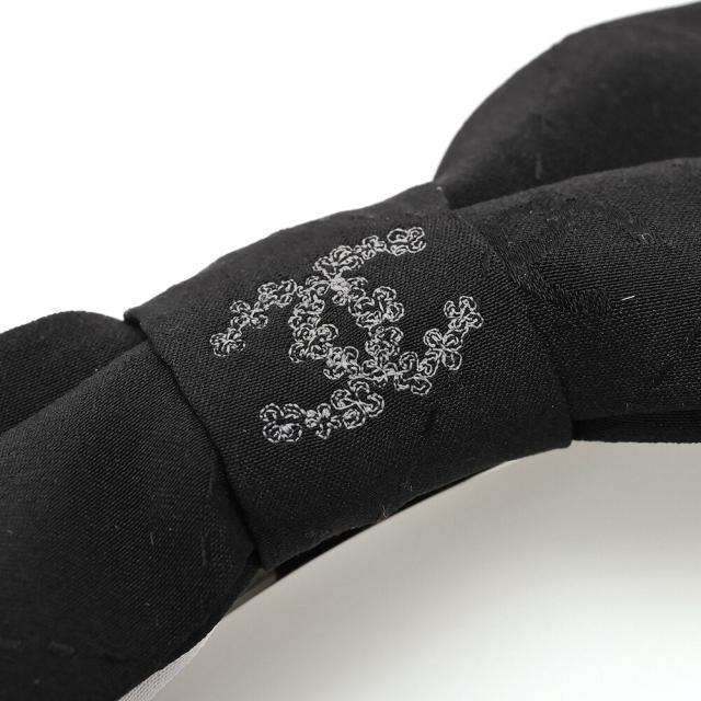 シャネル CHANEL リボンバレッタ ココマーク CCロゴ ヘアアクセサリー ブラック ホワイト AAA817 B19493 NAECQ NAECR [並行輸入/海外正規品/返品可]★クーポン5%OFF]★クーポン5%OFF_6