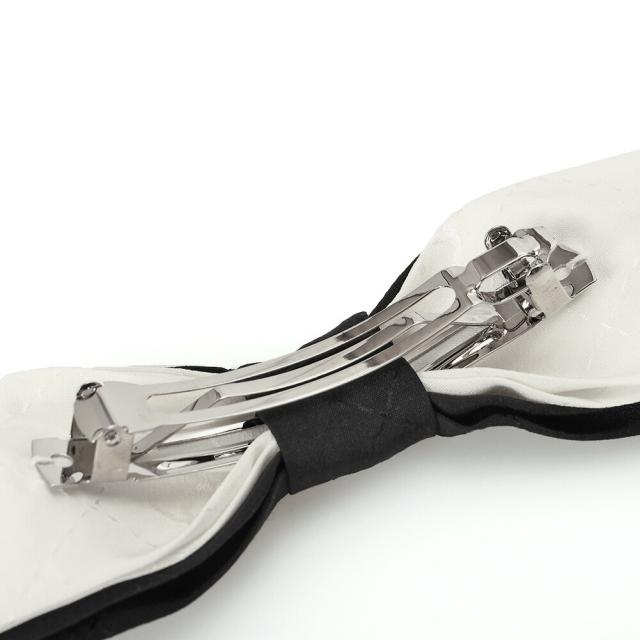 シャネル CHANEL リボンバレッタ ココマーク CCロゴ ヘアアクセサリー ブラック ホワイト AAA817 B19493 NAECQ NAECR [並行輸入/海外正規品/返品可]★クーポン5%OFF]★クーポン5%OFF_7