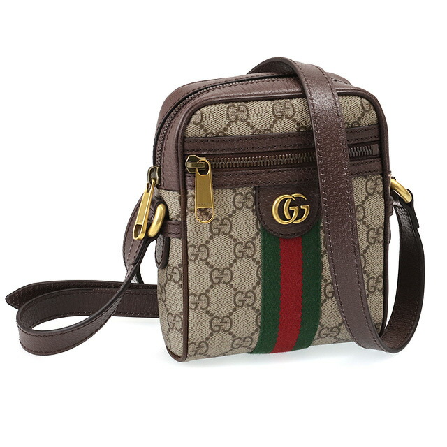 【タイムセール&クーポン5%OFF】グッチ／GUCCI オフィディア GGショルダーバッグ斜め掛けショルダーバッグ(ベージュ×エボニー) 598127 96IWT 8745／BEIGE*EBONY[返品無料]