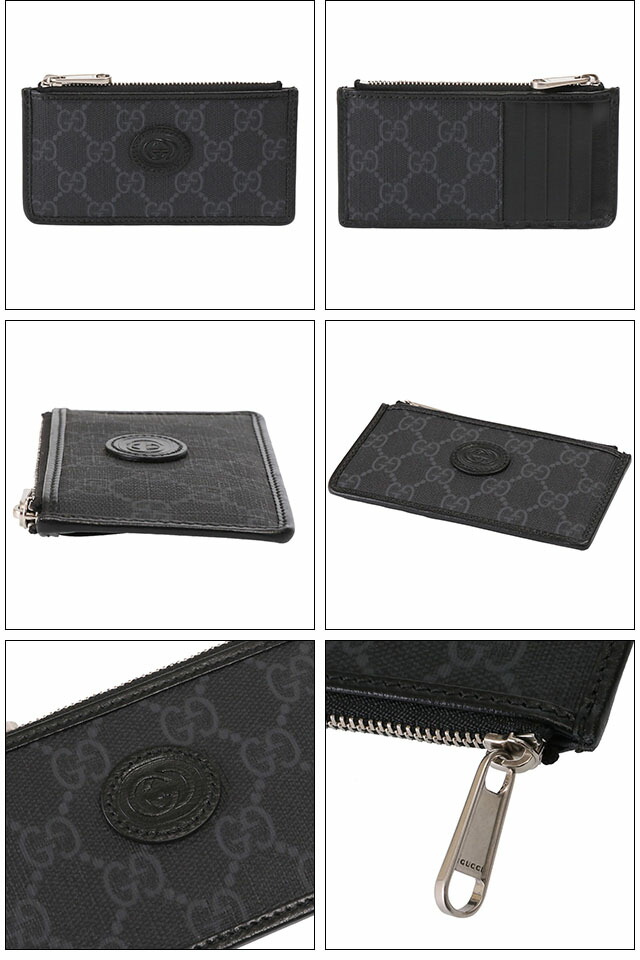 グッチ／GUCCI インターロッキングG カードケース GGスプリーム