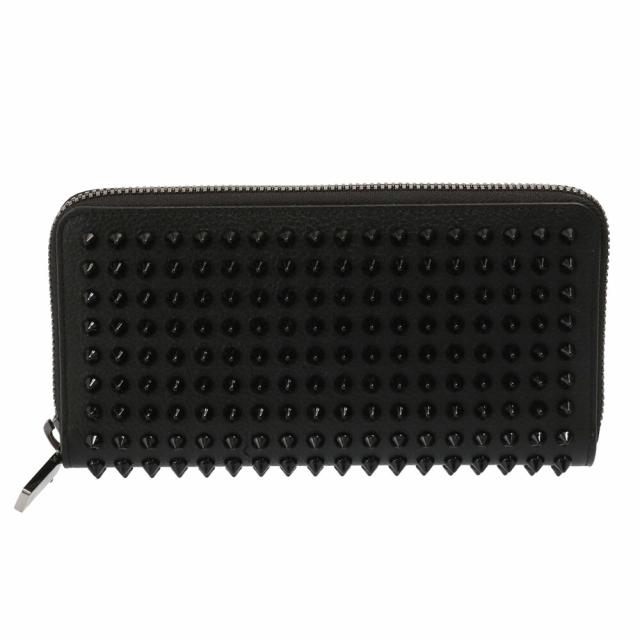 クリスチャンルブタン CHRISTIAN LOUBOUTIN M PANETTONE WALLET スパイクスタッズ ラウンドファスナー 長財布 1165044 CM53[並行輸入/海外正規品/返品可]★クーポン5%OFF_1