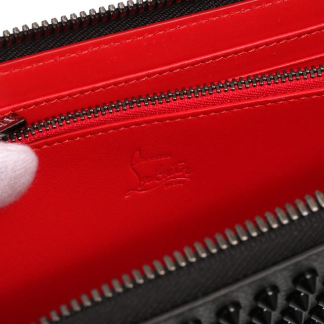 クリスチャンルブタン CHRISTIAN LOUBOUTIN M PANETTONE WALLET スパイクスタッズ ラウンドファスナー 長財布 1165044 CM53[並行輸入/海外正規品/返品可]★クーポン5%OFF_7
