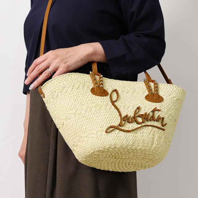 クリスチャンルブタン CHRISTIAN LOUBOUTIN Cabata mini 2wayトートバッグ ショルダーバッグ かごバッグ 1255308 6370[並行輸入/海外正規品/返品可]★クーポン5%OFF_1