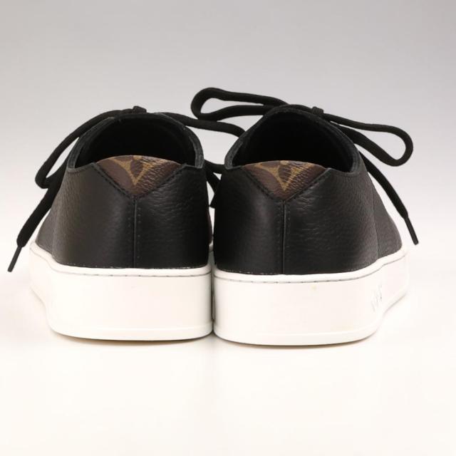 ルイ・ヴィトン／LOUIS VUITTON LVリゾートレザー スニーカーブラックモノグラム メンズ ローカットレザースニーカー(ブラック) 1AA621／サイズ 41(JP25.5)／[中古／Sランク]★クーポン5%OFF［返品不可]★クーポン5%OFF_3