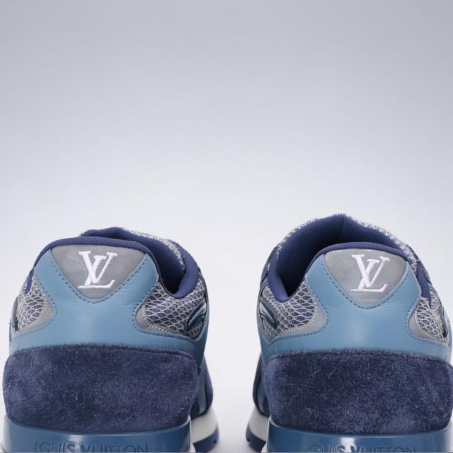 ルイ・ヴィトン／LOUIS VUITTON ランウェイ スエードスニーカー メンズ ローカットスニーカー (ブルーマルチ) サイズ 42.0(JP26.0)／[中古／SAランク]★クーポン5%OFF［返品不可]★クーポン5%OFF_4