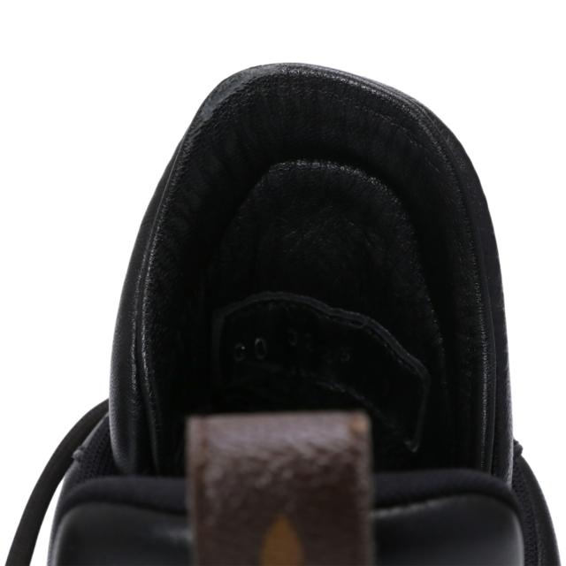 ルイ・ヴィトン／LOUIS VUITTON アーチライト 2.0 プラットフォーム スニーカーメンズ レザー×モノグラム・8.0cm 厚底シューズ ・スニーカー(ブラック) サイズ UK9(JP27.5)／1ABHZB／[中古／SAランク]★クーポン5%OFF［返品不可]★クーポン5%OFF