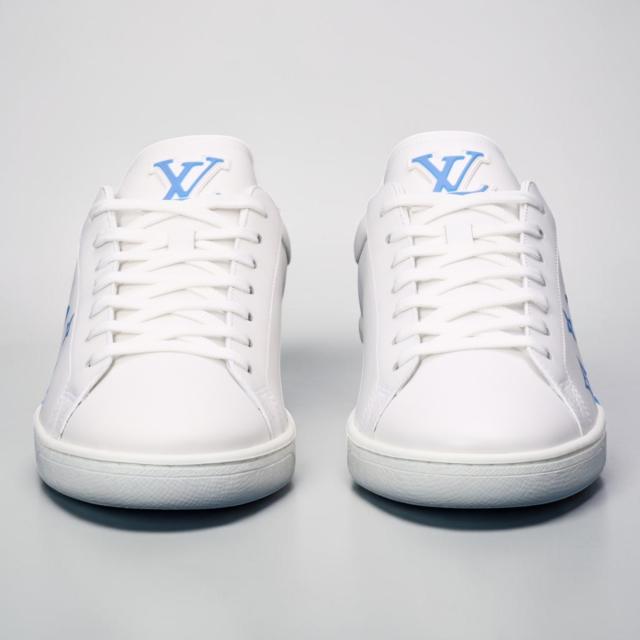 ルイ・ヴィトン／LOUIS VUITTON サモトレース ライン スニーカーメンズ レザー ローカットスニーカー(ホワイト) サイズ UK5.5(JP25.0)／1A9JDN／[中古／SAランク]［返品不可]_1