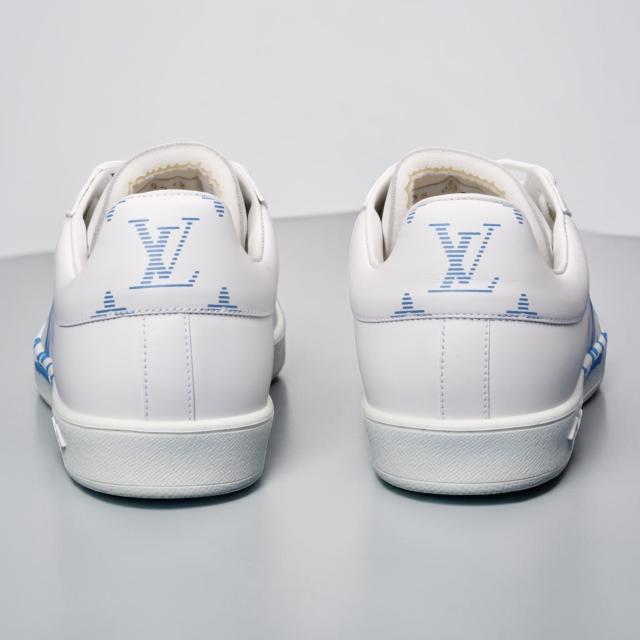 ルイ・ヴィトン／LOUIS VUITTON サモトレース ライン スニーカーメンズ レザー ローカットスニーカー(ホワイト) サイズ UK5.5(JP25.0)／1A9JDN／[中古／SAランク]［返品不可]_3