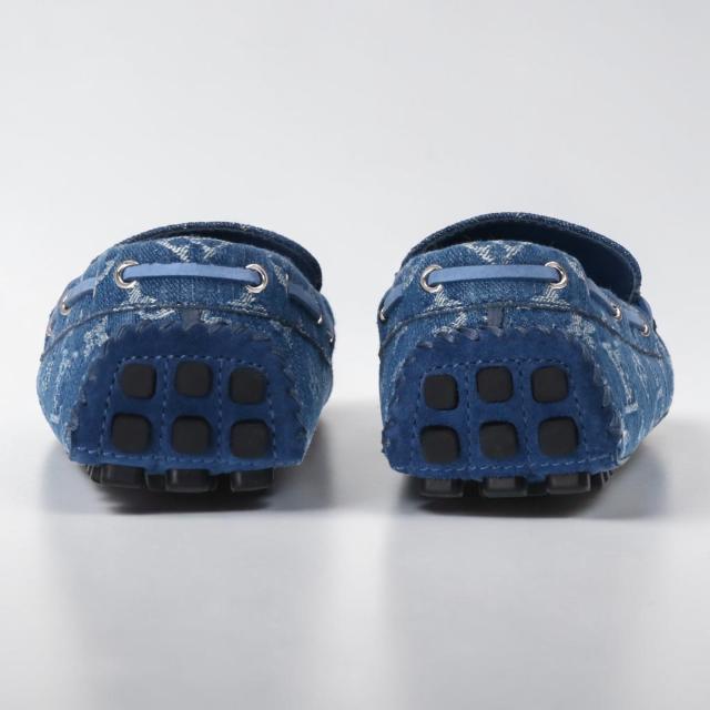 ルイ・ヴィトン／LOUIS VUITTON アリゾナライン デッキシューズメンズ モノグラムデニム (モノグラムデニム) ／1A4TT8／サイズ UK9(JP27.5)／[中古／SAランク]［返品不可]