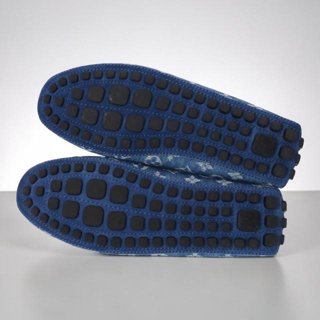 ルイ・ヴィトン／LOUIS VUITTON アリゾナライン デッキシューズメンズ モノグラムデニム (モノグラムデニム) ／1A4TT8／サイズ UK9(JP27.5)／[中古／SAランク]［返品不可]