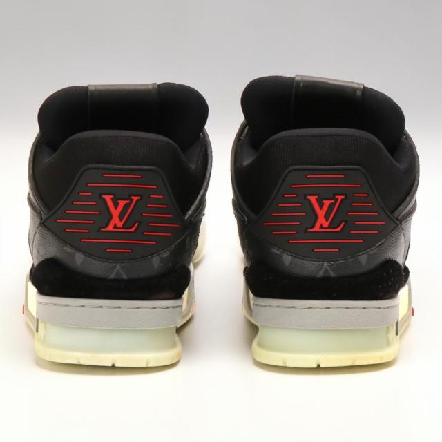ルイ・ヴィトン／LOUIS VUITTON トレーナーライン スニーカーメンズ モノグラムキャンバス スニーカー(ブラック) 1A8AAA／サイズ UK7.5 (JP26.0)／GO0260／[中古／Aランク]［返品不可]_3