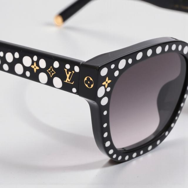 ルイ・ヴィトン×草間彌生／LOUIS VUITTON×Yayoi Kusama マイモノグラムスクエア インフィニティドット サングラス レディース (ブラック) Z1902E [中古／Sランク]［返品不可]_6