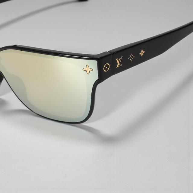 ルイ・ヴィトン／LOUIS VUITTON LVシャドウ サングラス メンズ・レディース・ミラーレンズ・スクエア型 (ブラック) Z1843U [中古／SAランク]［返品不可]_7