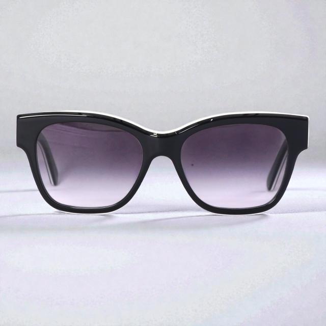 ルイ・ヴィトン／LOUIS VUITTON LVライン スクエアサングラス メンズ・レディース (ブラック) Z2645U [中古／Sランク]［返品不可]_1