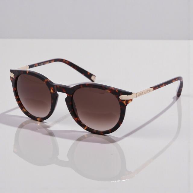ルイ・ヴィトン／LOUIS VUITTON ローズマリー ラウンドサングラス メンズ・レディース (ブラウン) Z0731W [中古／SAランク]［返品不可]