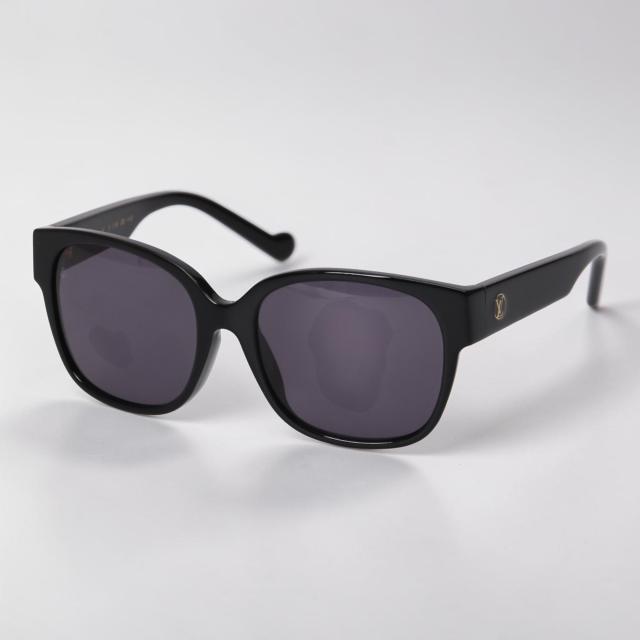 ルイ・ヴィトン／LOUIS VUITTON スクエアサングラスメンズ・レディース(ブラック) Z0873E [中古／SAランク]［返品不可]