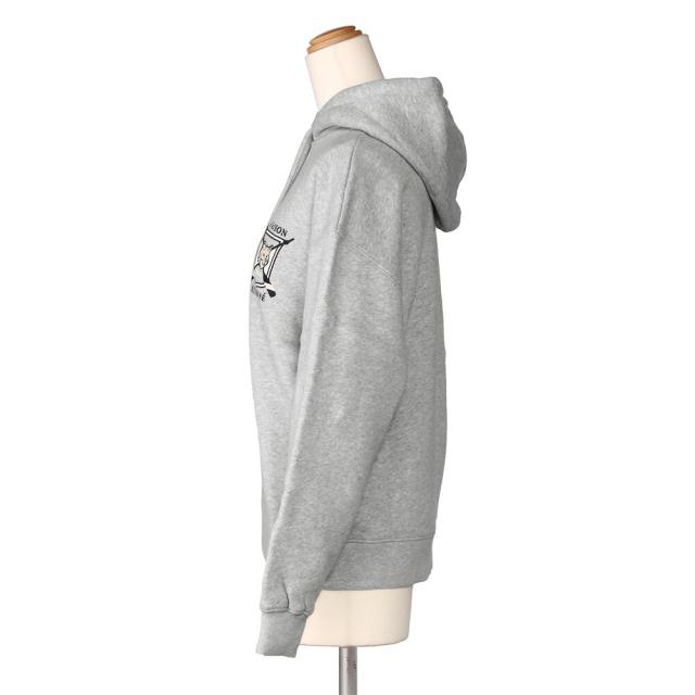 メゾンキツネ MAISON KITSUNE COLLEGE FOX EMBROIDERED COMFORT HOODIE 裏起毛 LW00702KM0307[並行輸入/海外正規品/返品可/サイズ交換可]★クーポン5%OFF_2