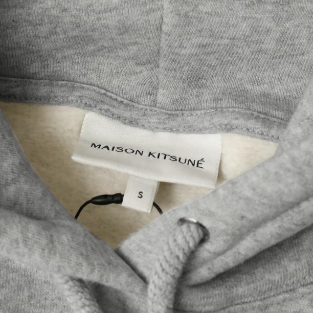 メゾンキツネ MAISON KITSUNE COLLEGE FOX EMBROIDERED COMFORT HOODIE 裏起毛 LW00702KM0307[並行輸入/海外正規品/返品可/サイズ交換可]★クーポン5%OFF_10