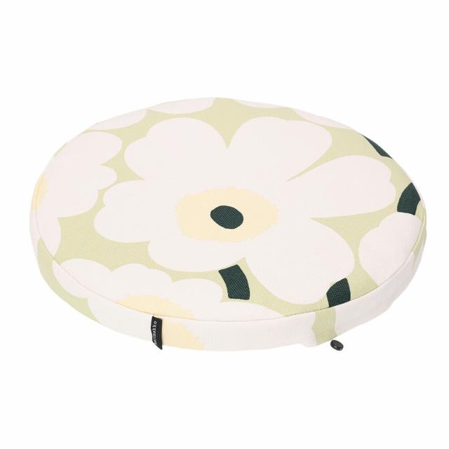 マリメッコ MARIMEKKO UNIKKO SEAT CUSHION ウニッコ シートクッション フロアクッション 北欧デザイン 35cm オフホワイト×メロン 75719 611 [並行輸入/海外正規品/返品可]★クーポン5%OFF_1