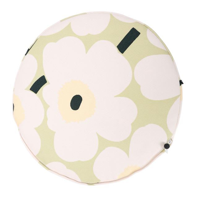 マリメッコ MARIMEKKO UNIKKO SEAT CUSHION ウニッコ シートクッション フロアクッション 北欧デザイン 35cm オフホワイト×メロン 75719 611 [並行輸入/海外正規品/返品可]★クーポン5%OFF_5