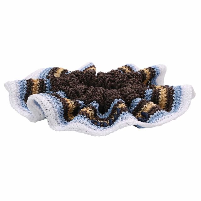 ミュウミュウ MIU MIU クロシェ シュシュ ロゴ刺繍 ヘアアクセサリー 5IF027[並行輸入/海外正規品/返品可]★クーポン5%OFF_2