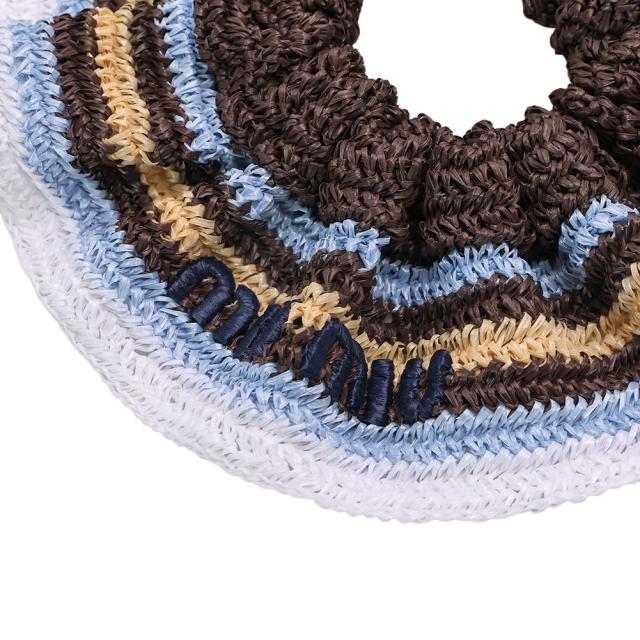 ミュウミュウ MIU MIU クロシェ シュシュ ロゴ刺繍 ヘアアクセサリー 5IF027[並行輸入/海外正規品/返品可]★クーポン5%OFF_3