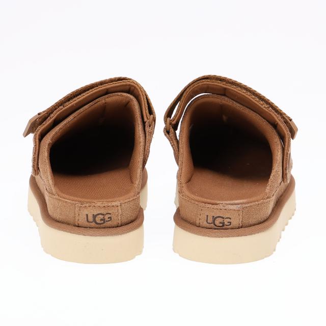 アグ／UGG GOLDENSTAR CLOG・ゴールデンスター クロッグ レディース・スエード・超軽量サンダル・厚底・ヒールストラップ付(チェストナット・サンド) 1138252 CHE・SAN／CHESTNUT・SAND[返品OK]_3
