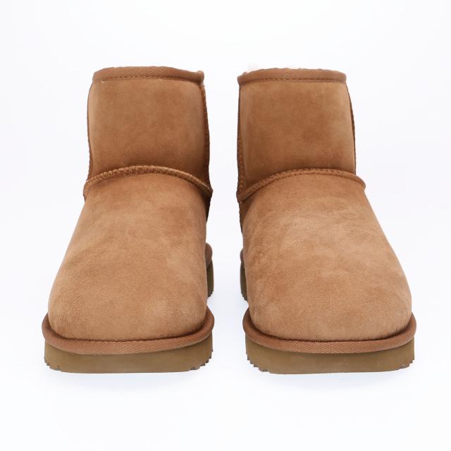 アグ／UGG CLASSIC MINI II・クラシック ミニ 2 レディース・スエード・撥水加工・アンクルブーツ・ムートンブーツ(チェストナット) 1016222 CHE／CHESTNUT[返品OK]_2
