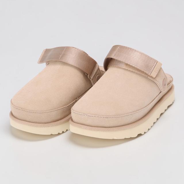 アグ／UGG GOLDENSTAR CLOG・ゴールデンスター クロッグ レディース・スエード・超軽量サンダル・厚底・ヒールストラップ付(チェストナット・サンド) 1138252 CHE・SAN／CHESTNUT・SAND[返品OK]_12