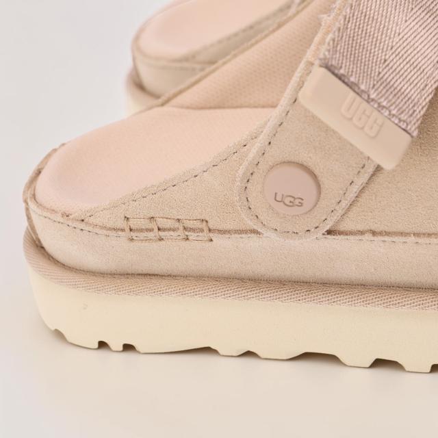 アグ／UGG GOLDENSTAR CLOG・ゴールデンスター クロッグ レディース・スエード・超軽量サンダル・厚底・ヒールストラップ付(チェストナット・サンド) 1138252 CHE・SAN／CHESTNUT・SAND[返品OK]_14
