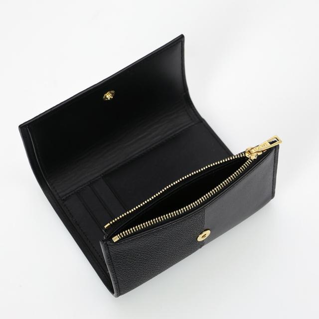 ロエベ LOEWE バーティカル スモールウォレット スムースグレインカーフ 三つ折りミニ財布 ブラック C612S33X01 1100 [並行輸入/海外正規品/返品可]★クーポン5%OFF_9