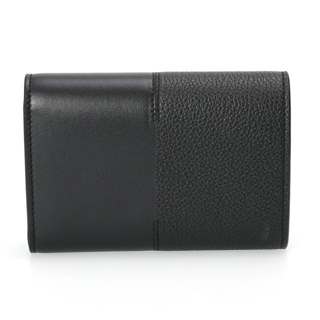 ロエベ LOEWE バーティカル スモールウォレット スムースグレインカーフ 三つ折りミニ財布 ブラック C612S33X01 1100 [並行輸入/海外正規品/返品可]★クーポン5%OFF_2