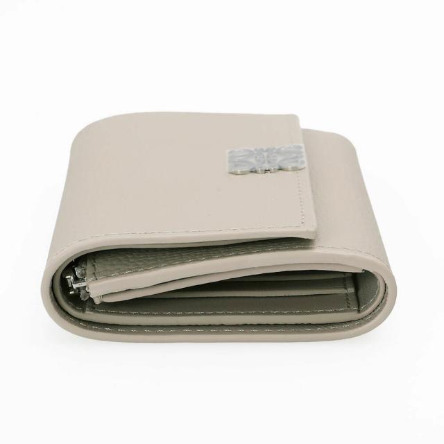 ロエベ LOEWE アナグラム バーティカル ウォレット スモール ぺブルグレインカーフ 三つ折り財布 コンパクトウォレット C821S33X121769[並行輸入/海外正規品/返品可]★クーポン5%OFF_4
