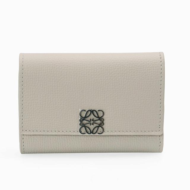 ロエベ LOEWE アナグラム バーティカル ウォレット スモール ぺブルグレインカーフ 三つ折り財布 コンパクトウォレット C821S33X121769[並行輸入/海外正規品/返品可]★クーポン5%OFF_1