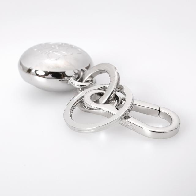 ロエベ LOEWE C621231X07 9230 ペブル キーリング ボトルオープナー アナグラム キーホルダー パラジウム シルバー [並行輸入/海外正規品/返品可]★_3