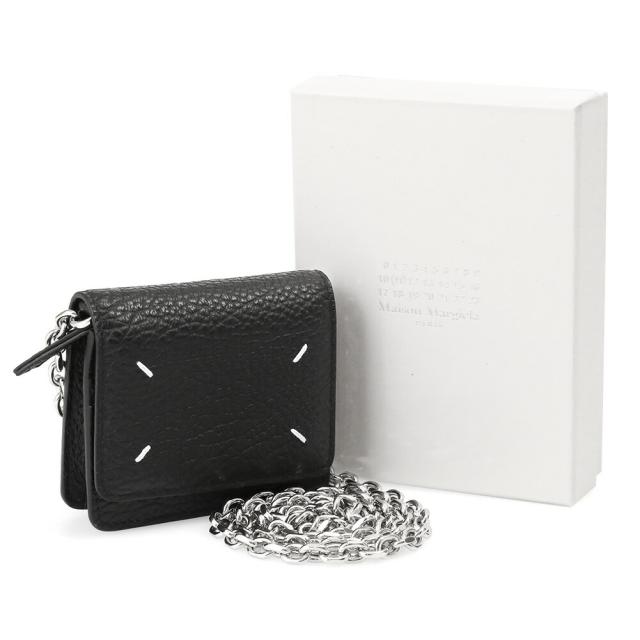 メゾンマルジェラ チェーンウォレット MAISON MARGIELA SA3UI0009 P4455 ミニ財布 ショルダーバッグ (ブラック)[並行輸入/海外正規品/返品可]★クーポン5%OFF_8