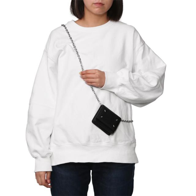メゾンマルジェラ チェーンウォレット MAISON MARGIELA SA3UI0009 P4455 ミニ財布 ショルダーバッグ (ブラック)[並行輸入/海外正規品/返品可]★クーポン5%OFF_9