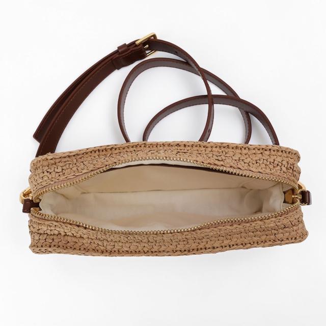 マルニ／MARNI SEASIDE シーサイド カメラバッグ ショルダーバッグ・ラフィア・ロゴ入り・ミニバッグ(イエロー×オレンジ・ピンク×ワインレッド) SBMP0276U0 P9110 ZP196・ZP198[返品OK]★クーポン5%OFF_8