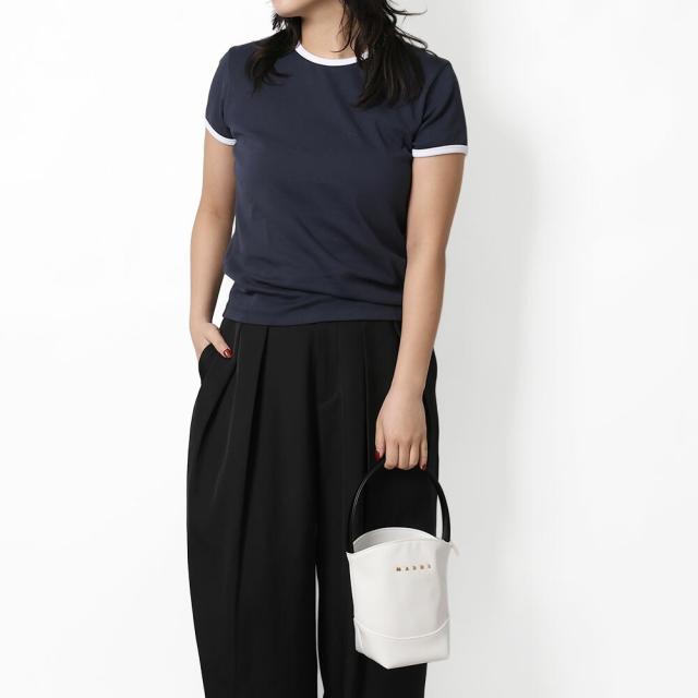 マルニ キッズ MARNI KID'S M01820 M00TK MW111F FLOWER BASKET ハンドバッグ ロゴ バケット ミニ (ホワイト・イエロー・オレンジ・ブラウン・ブラック) [並行輸入/海外正規品/返品可]★クーポン5%OFF_3