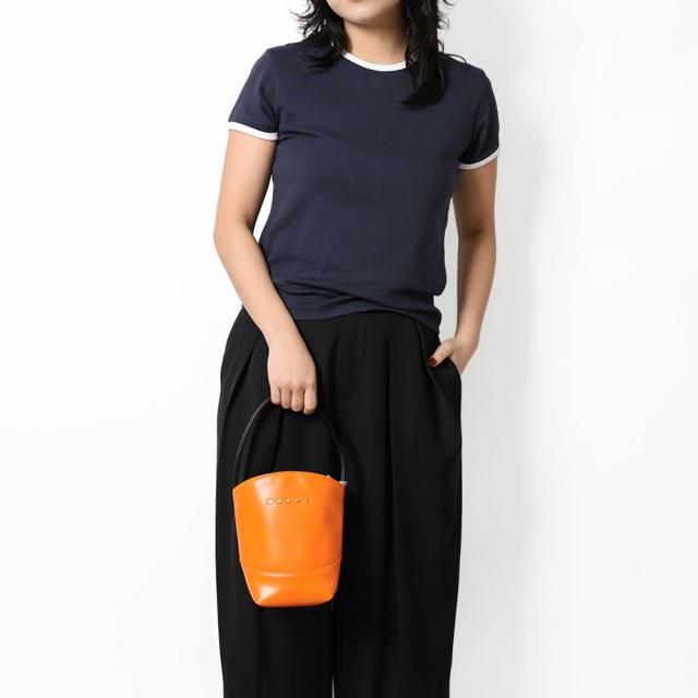 マルニ キッズ MARNI KID'S M01820 M00TK MW111F FLOWER BASKET ハンドバッグ ロゴ バケット ミニ (ホワイト・イエロー・オレンジ・ブラウン・ブラック) [並行輸入/海外正規品/返品可]★クーポン5%OFF_11