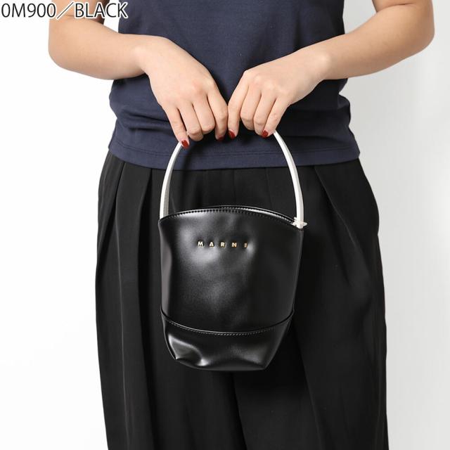 マルニ キッズ MARNI KID'S M01820 M00TK MW111F FLOWER BASKET ハンドバッグ ロゴ バケット ミニ (ホワイト・イエロー・オレンジ・ブラウン・ブラック) [並行輸入/海外正規品/返品可]★クーポン5%OFF_17