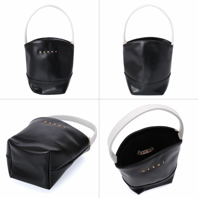 マルニ キッズ MARNI KID'S M01820 M00TK MW111F FLOWER BASKET ハンドバッグ ロゴ バケット ミニ (ホワイト・イエロー・オレンジ・ブラウン・ブラック) [並行輸入/海外正規品/返品可]★クーポン5%OFF_16