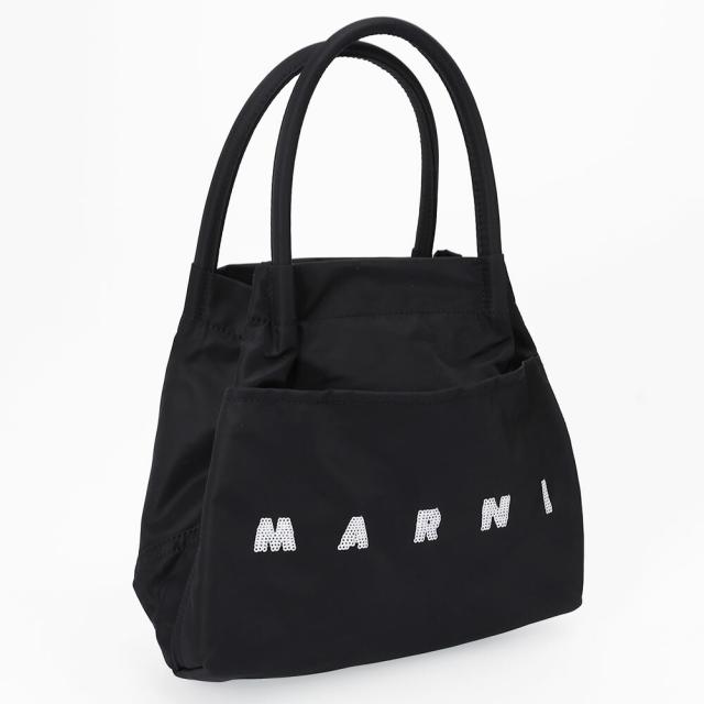 マルニ キッズ MARNI KID'S MW104F WATERCOLOR BAG ナイロン トートバッグ ハンドバッグ ロゴ入り M01829 M00WS [並行輸入/海外正規品/返品可]★クーポン5%OFF_1