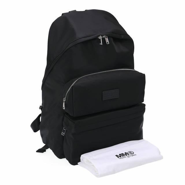エムエムシックス MM6 SB5WA0006 P8504 T8013 ニューメリック バックパック リュックサック デイパック ブラック [並行輸入/海外正規品/返品可]★クーポン5%OFF_14