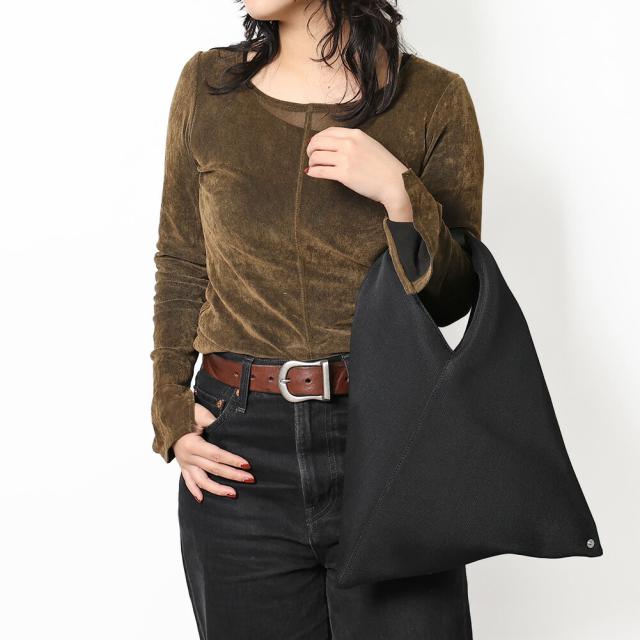 エムエムシックス メゾンマルジェラ MM6 Maison Margiela M60607 P6414 T8013 ジャパニーズバッグ キッズ スモールハンドバッグ ブラック [並行輸入/海外正規品/返品可]★クーポン5%OFF_1