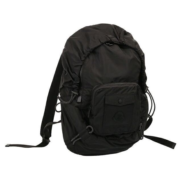 【タイムセール&クーポン5%OFF】モンクレール／MONCLER MAKAIO BACKPACK メンズ 撥水ナイロンバックパック・リュック・デイパック(ブラック) 5A00003 M3138 999／BLACK[返品無料]