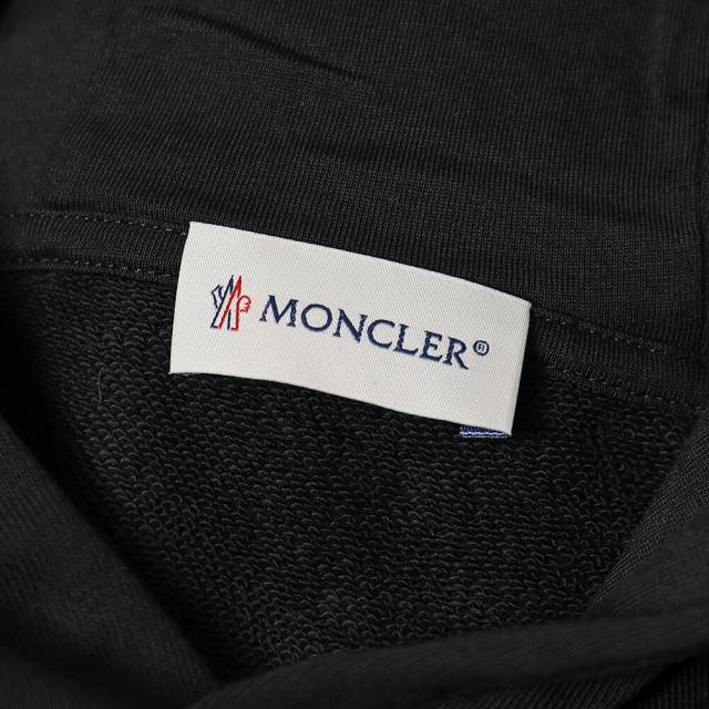 モンクレール MONCLER JUNIOR KIDS フーディー 長袖パーカー スウェット フード付き ロゴ入り L1954 8G00009 89AKM 999[並行輸入/海外正規品/返品可/サイズ交換可]★クーポン5%OFF_8