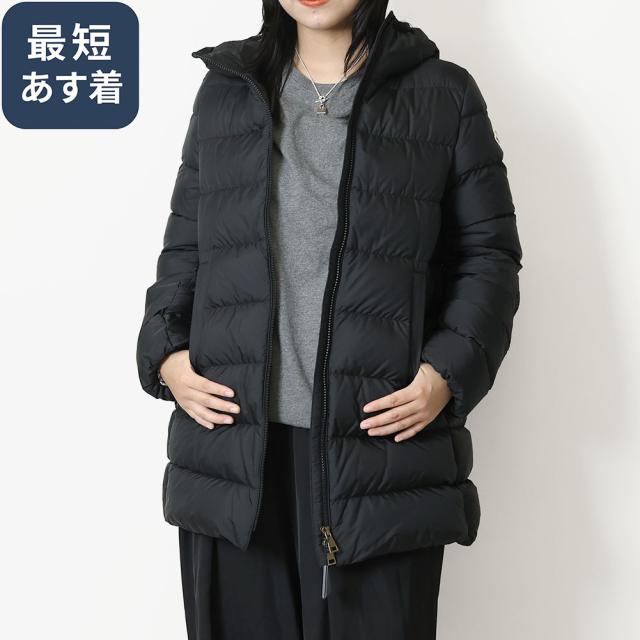 MONCLER キッズ 14a ブラック ダウン コート クーポン5%OFF