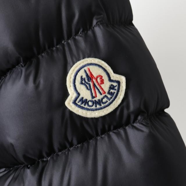 モンクレールジュニア・キッズ・ガールズ／MONCLER JUNIOR HIRMA ・ヒルマフード付き・マットナイロン・ロングダウンジャケット・コート(ブラック) 1C00022 595FE 999／J2／BLACK／8A・10A・12A・14A[返品OK]★クーポン5%OFF_9