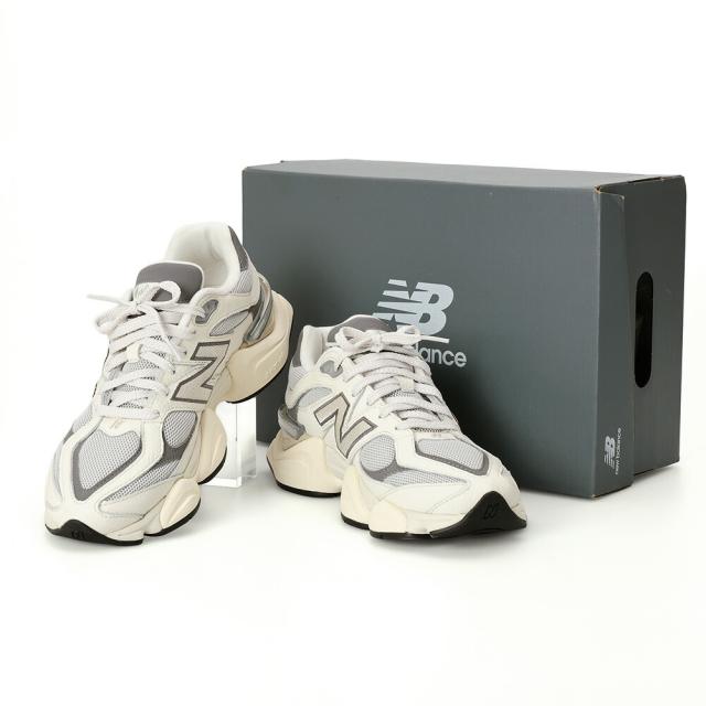 【クーポン5%OFF】ニューバランス／NEW BALANCE "9060" ユニセックス・ローカットスニーカー・スポーツシューズ・ランニングシューズ U9060 AGA(ホワイト×グレー)[返品OK]
